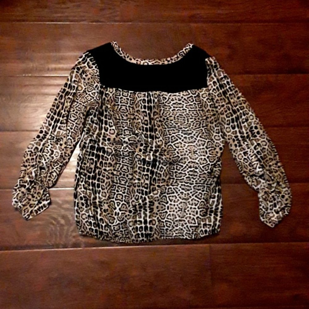Leopard print blouse - Picture 3 of 5